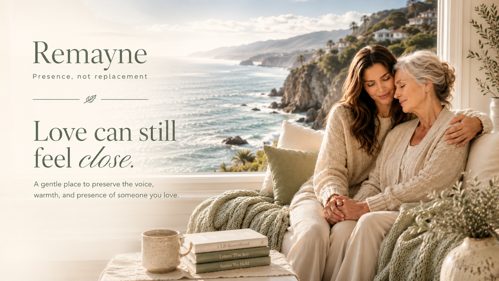 Remayne desktop hero: love can still feel close